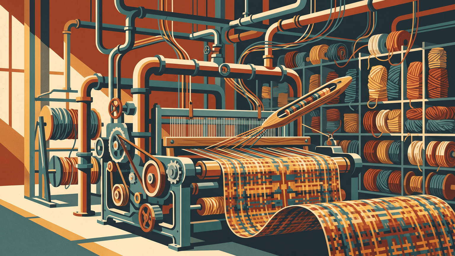 LLM as workshop machinery