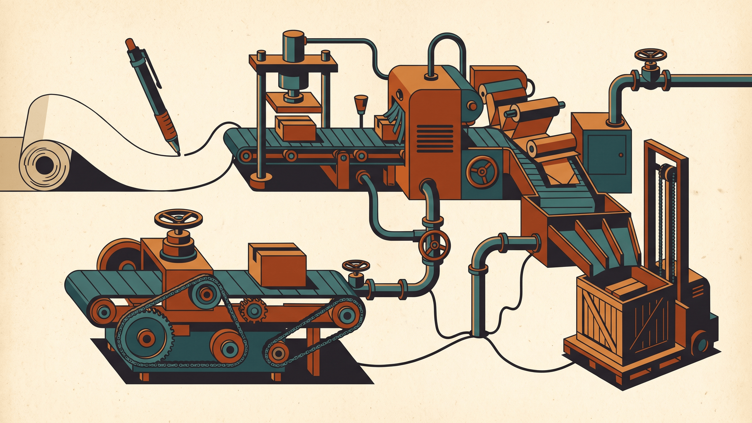 Tracing as workshop machinery