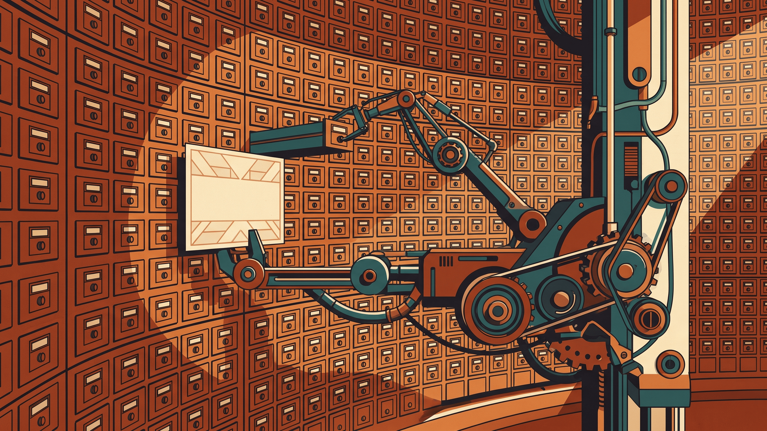 Vector store as workshop machinery