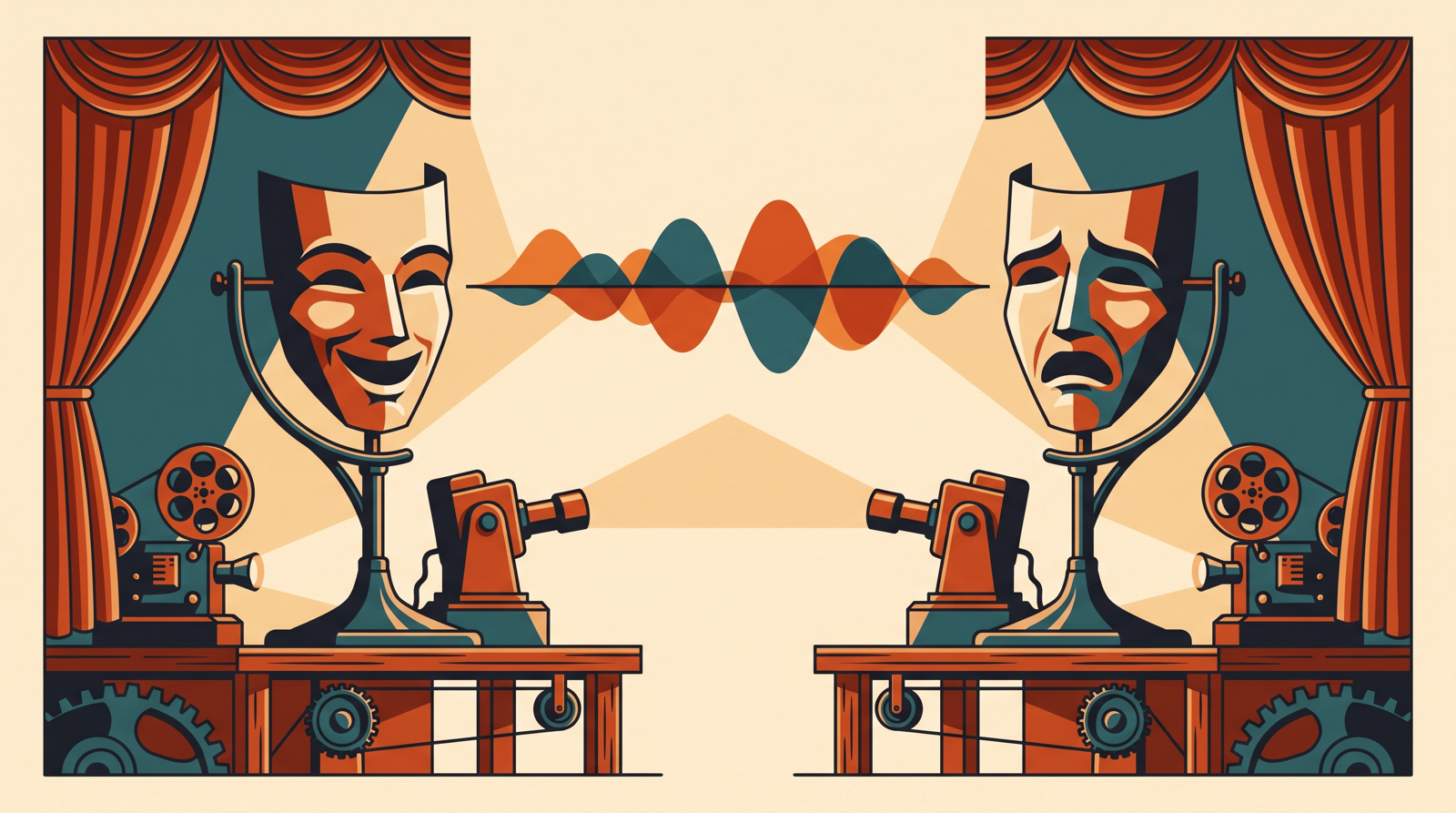HeyGen vs Synthesia — editorial illustration