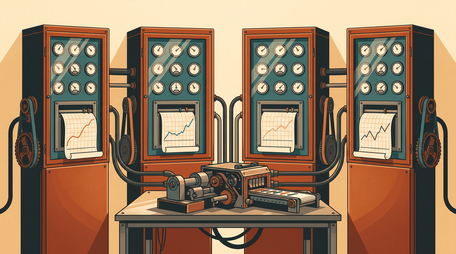 Langfuse vs Helicone vs Opik vs Arize Phoenix — editorial illustration