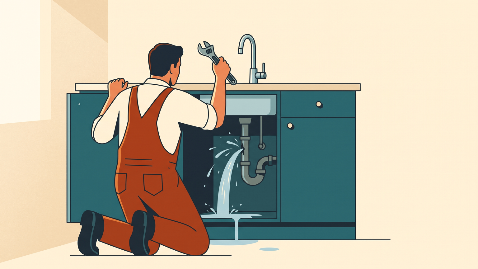 Cover illustration: The Models Passed. The Plumbing Failed.